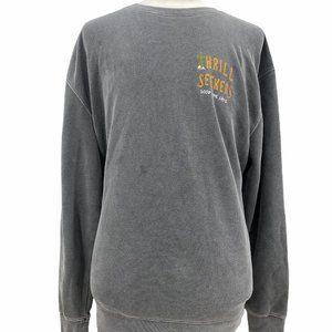 Vintage Thrill Seekers Men’s Casual Gray Crewneck Long Sleeve Sweatshirt Size XL